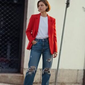 The SET-> Jeans & Blazer Sz 14 Sag Harbor Blazer & NY&C Jeans Entire Outfit